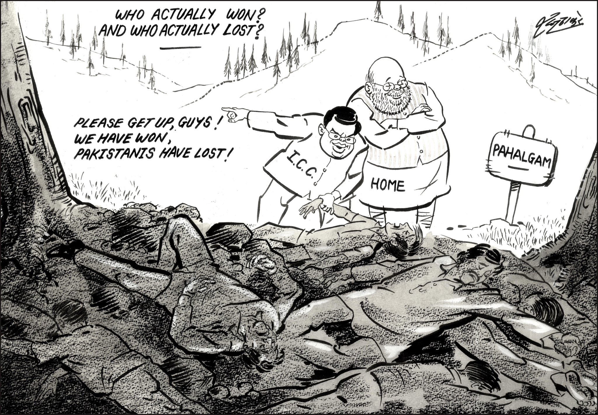 “RAJ THAKARE’S CARTOONS: राज ठाकरे यांनी पोस्ट  केले व्यंगचित्र